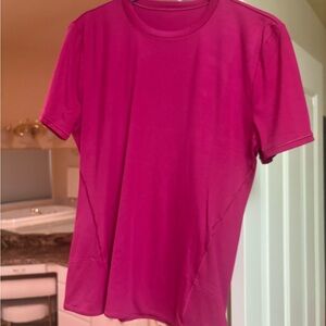 lululemon athletica Pink Wundermost Short Sleeve Tee